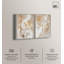 Ensemble de 2 reproductions sur toile Luxe -1604530165-1604530171-1604530167