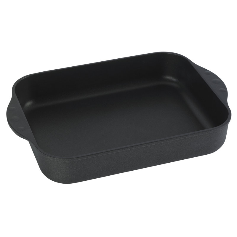 Swiss Diamond 12.5" Non-Stick Aluminum Roasting Pan, 12.5" L x 10" W x 2.14" H