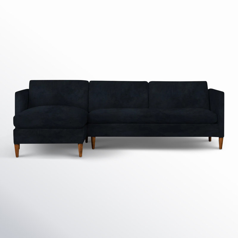 Clifford 2-Piece Sectional with Sinuous Springs and Feather Blend Cushions, Left Hand Facing