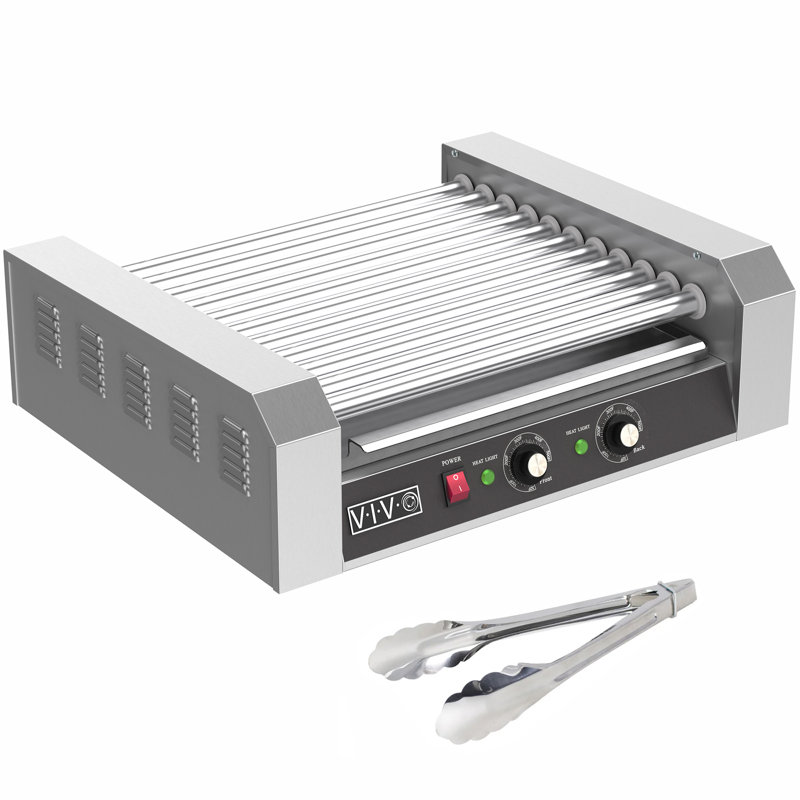 Hot-Dog électrique Vivo, H 7 po x L 22,5 po x P 18,9 po
