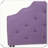 Tufted Upholstered Headboard With Solid Wood Durable Metal Legs Adjustable Height Nailhead Trim And Modern Button Tufted Fabric For Bedroom-523193030