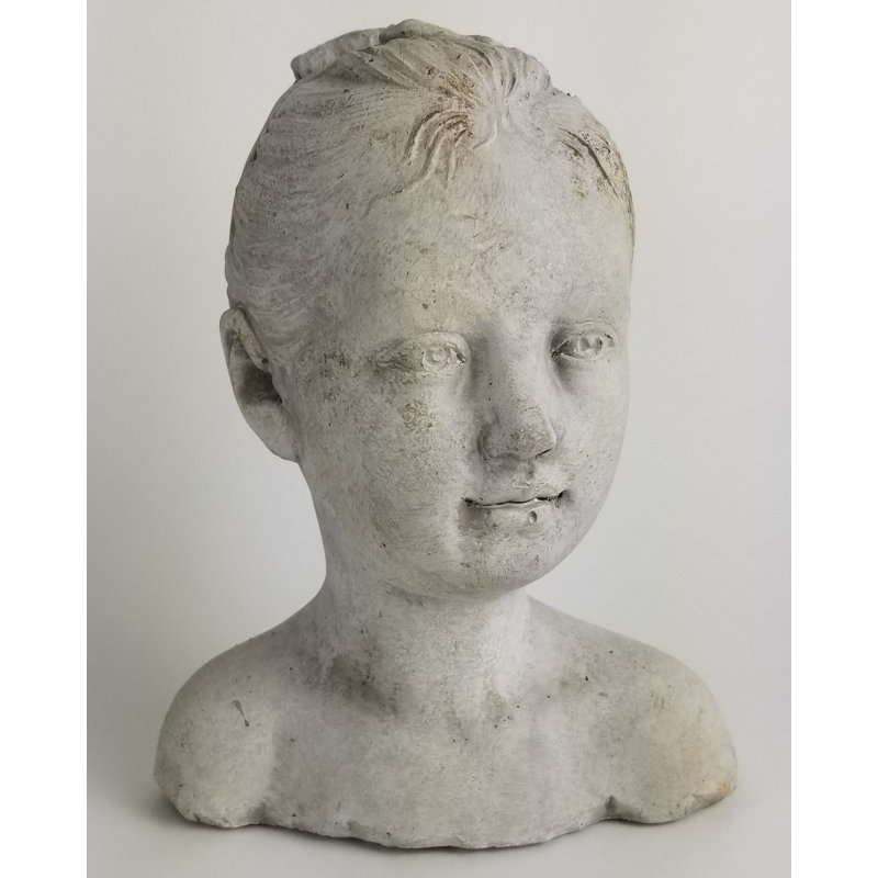 Statue de fille ciment Qasim