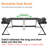 Joice L-Shaped Metal Base Writing Desk-1381773106