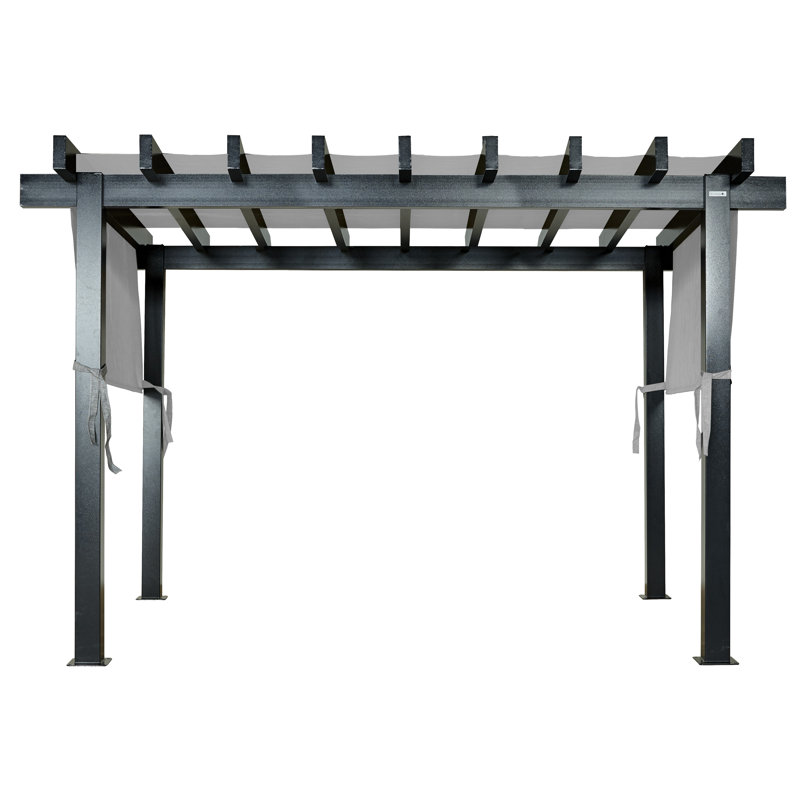 Sojag 10' x 16.5' Yamba Backyard Pergola Rectangular Shaped Outdoor Weather-Resistant Aluminum Frame Gazebo