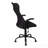 Office Chair, Adjustable Height, Swivel, Ergonomic, Armrests, Computer Desk, Work, Black Mesh, Black Metal, Contemporary, Modern