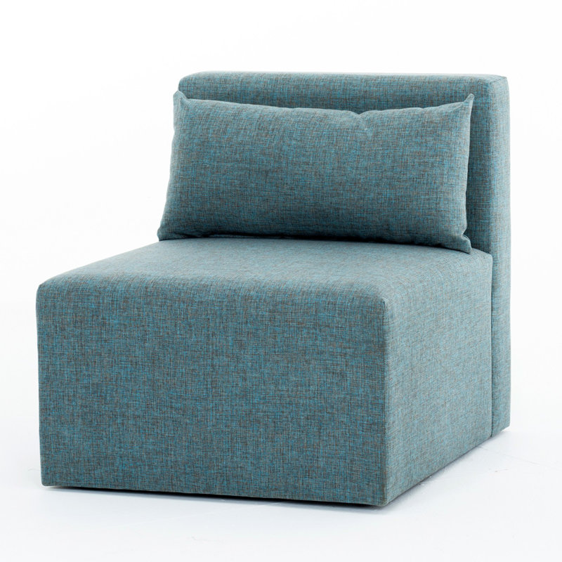 Fauteuil de chambre en polyester Horvitz