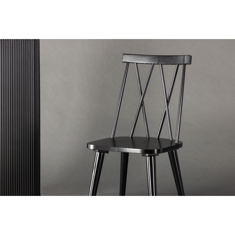 Zuzia 45cm H Side Chair, Black