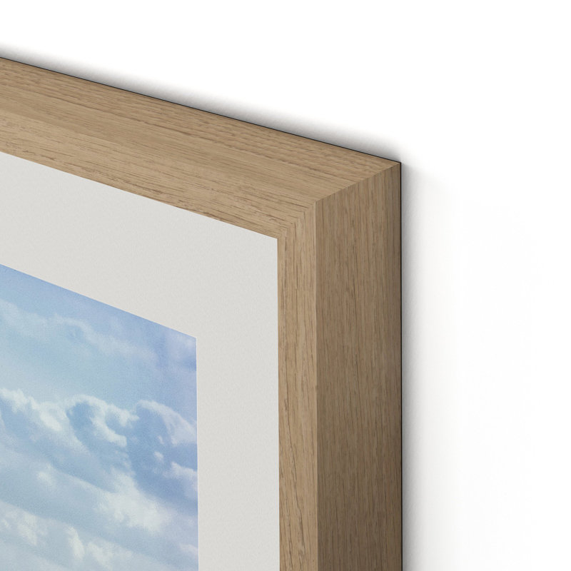 Rockaway Beach Print by Barbara Alper, H 36" x W 48", Vertical Grain White Oak