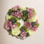 28" Peony, Hydrangea And Sedum Wreath