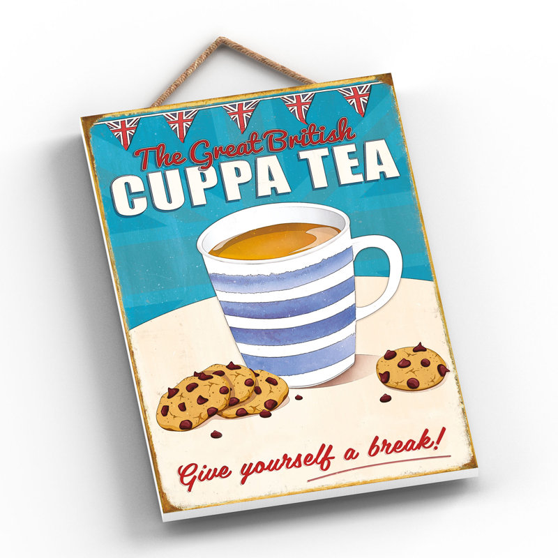 British Tea - Print on MDF