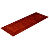 Overdyed One-of-a-Kind 3' 0" X 8' 7" Hand Knotted Area Rug