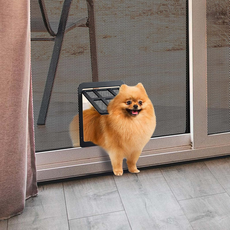 Porte moustiquaire pour chat, ouverture à rabat 8,3 po x 10,3 po