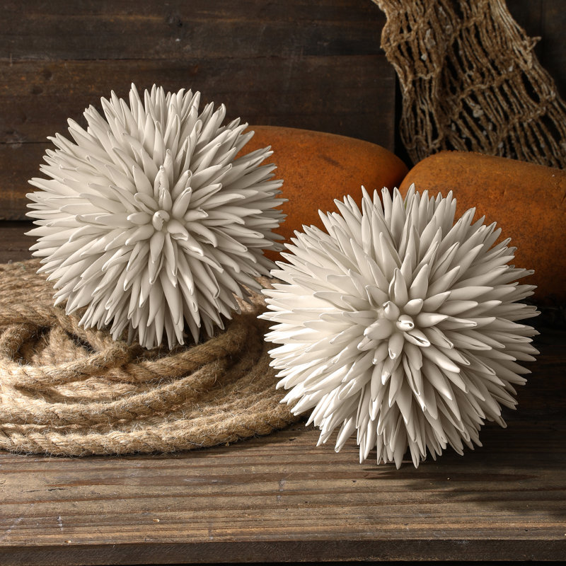 Amoni Abstract Figurines & Sculptures, White