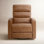 Mila 33" Genuine Leather Swivel Recliner