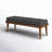 Aaidah Polyester Upholstered Bench-460874775