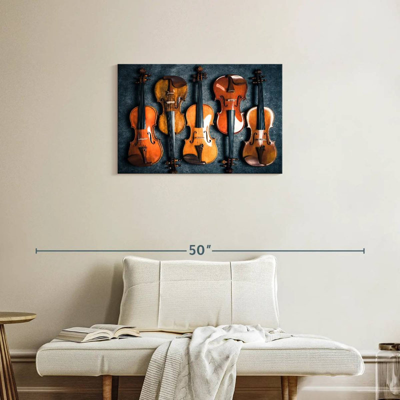 Abarca Violin Collection, 20" H x 30" W