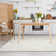 Tapis moderne texturé uni 