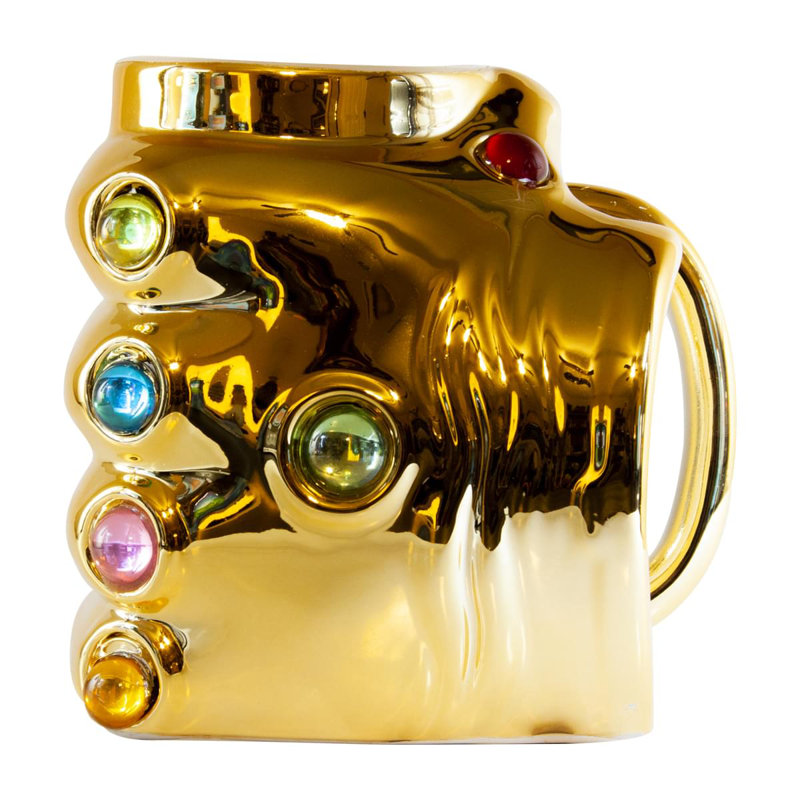 Tasse à café en céramique Marvel Avengers Thanos Infinity Gauntlet | 20 oz