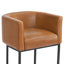 Tabouret de comptoir rembourré 26 "avec structure en métal Jessica-1469147691-1469342753