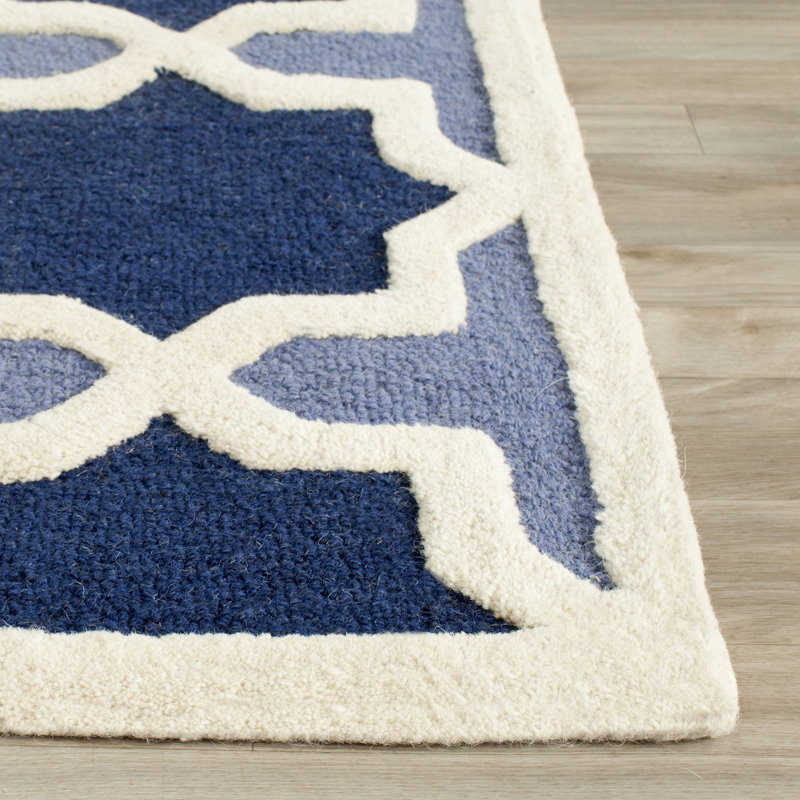 Tapis en laine touffeté à la main igna, Rectangle 4 pi x 6 pi