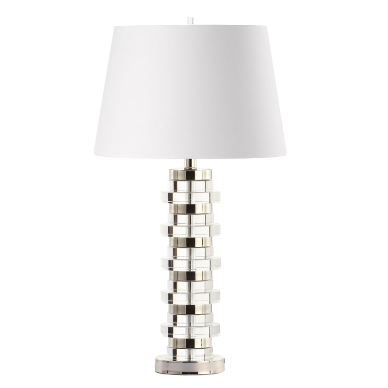 Lampe 26 po en nickel poli