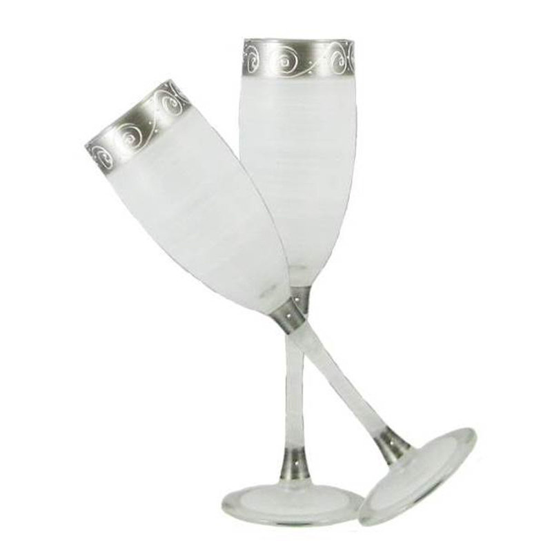 Flûte en verre Heirloom Swirl 8,5 oz