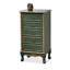Commodes et commodes rectangulaires en bois manufacturé vert
