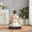 Yoga Bolster Pillow Meditation Pillow W/Washable Cover & Carry Handle-112277280