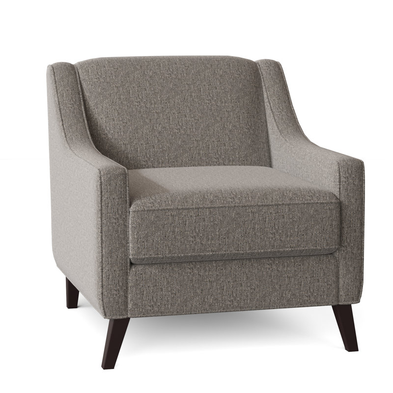 Fauteuil Annmarie, Flanelle grise de la sucrerie