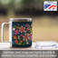 Tasse en acier inoxydable avec couvercle 12 oz. Meadow Dreams