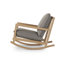 Aiken Teak Outdoor Rocker Chair-77761056