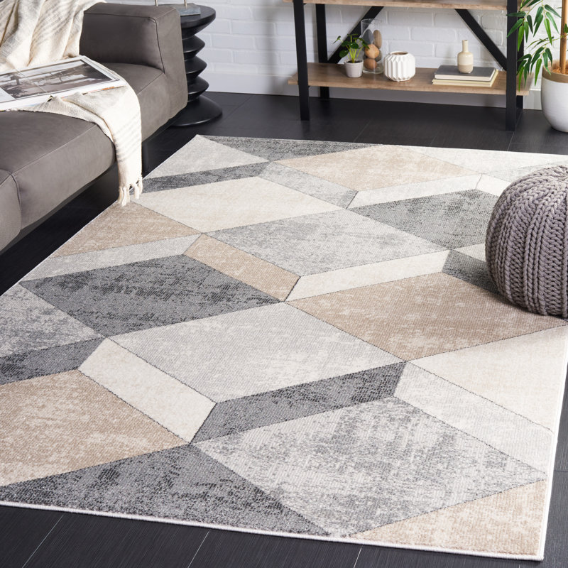 Phoenix 500 Performance Geometric Rug, Rectangle 5'5" x 7'7"