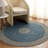 Braided Hand Woven No Pattern Indoor Rug-452732597