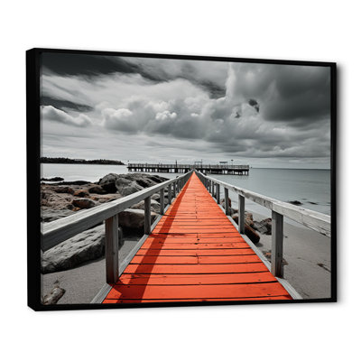 Hisa Beach Pier Point de vue noir I