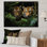 Asian Art Tigers In Jungle II, reproduction d'art sur toile