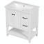 Ensemble de meuble-lavabo simple 30 po avec plateau en céramique Jhaniah
