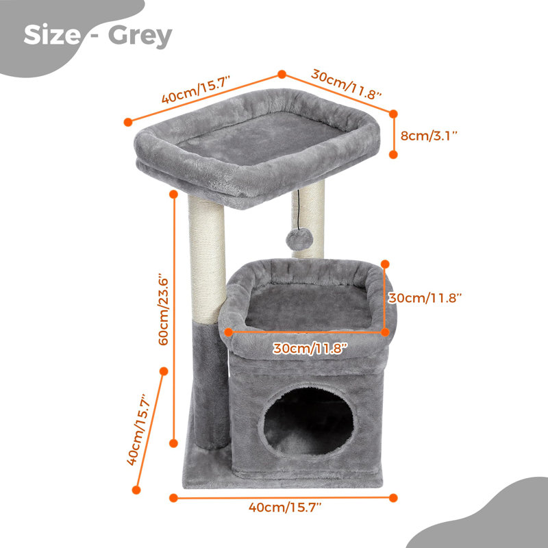 Scratching Post, Grey