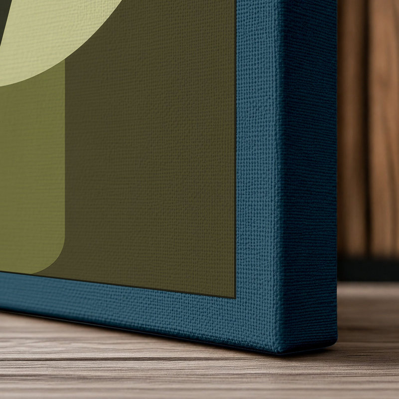 Print, 30x20 - 76.2 x 50.8 cm, Teal Border