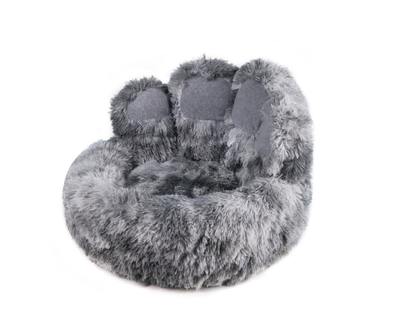 Somona FAUX WOOL Pet Bed, 18cm H x 60cm W x 60cm D