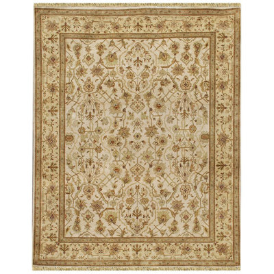 Luce Hand-Knotted Ivory 8' X 10'