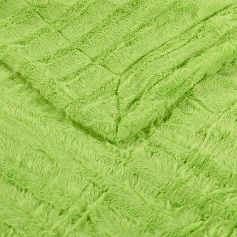 Throw Blanket, Citron, 127cm W x 152.4cm L