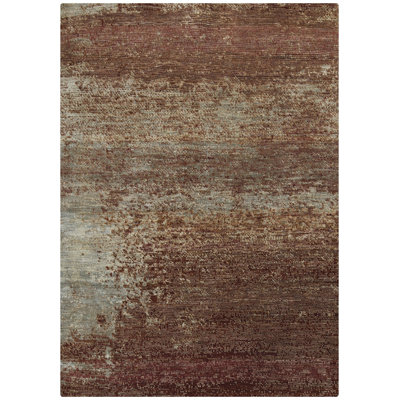 Merle rouge noué à la main Dazzle 10 pi x 14 pi