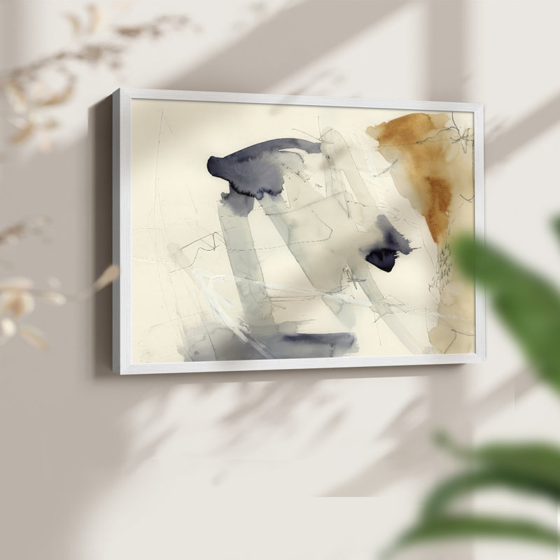 «Marking Moments I», reproduction encadrée, H 16 po x l 20 po, Blanc