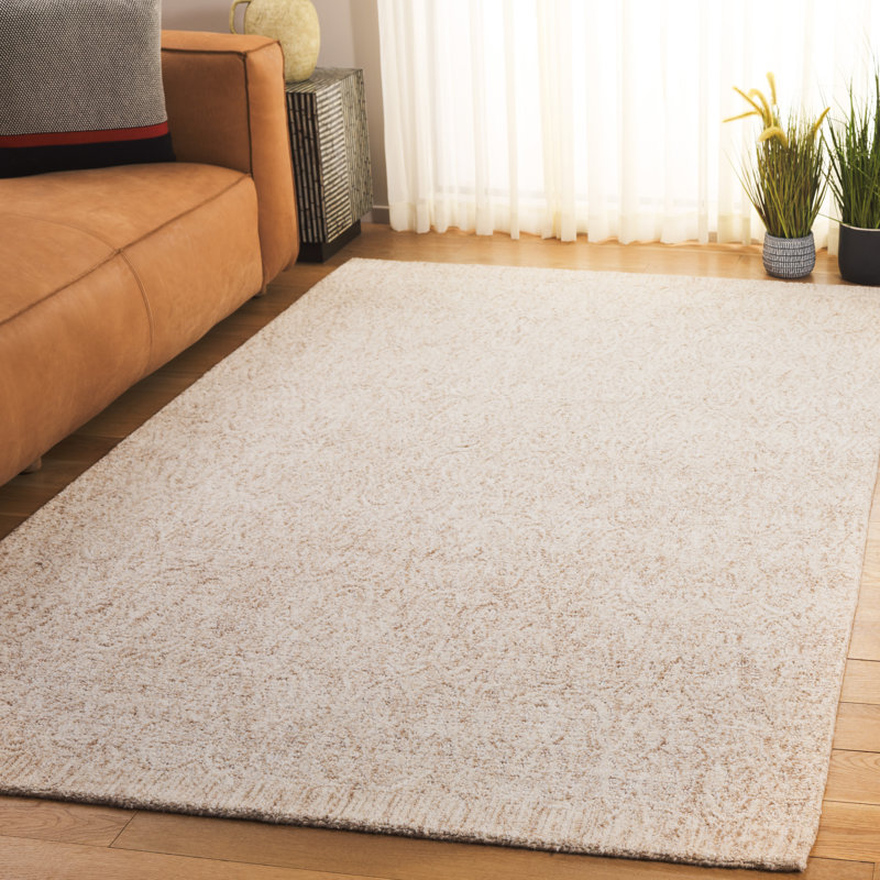 Mirabai 101 Area Rug In Beige, Rectangle 5' x 8'