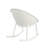 Durable Weather-Resistant Rocking Chair Set with Polypropylene Resin, Perfect for Outdoor Relaxation and Modern Decor.