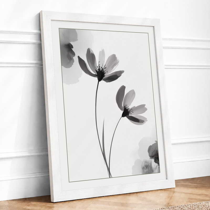 Delicate Blooms Botanical - Print, A4 - 29.7 x 21.0 cm, White