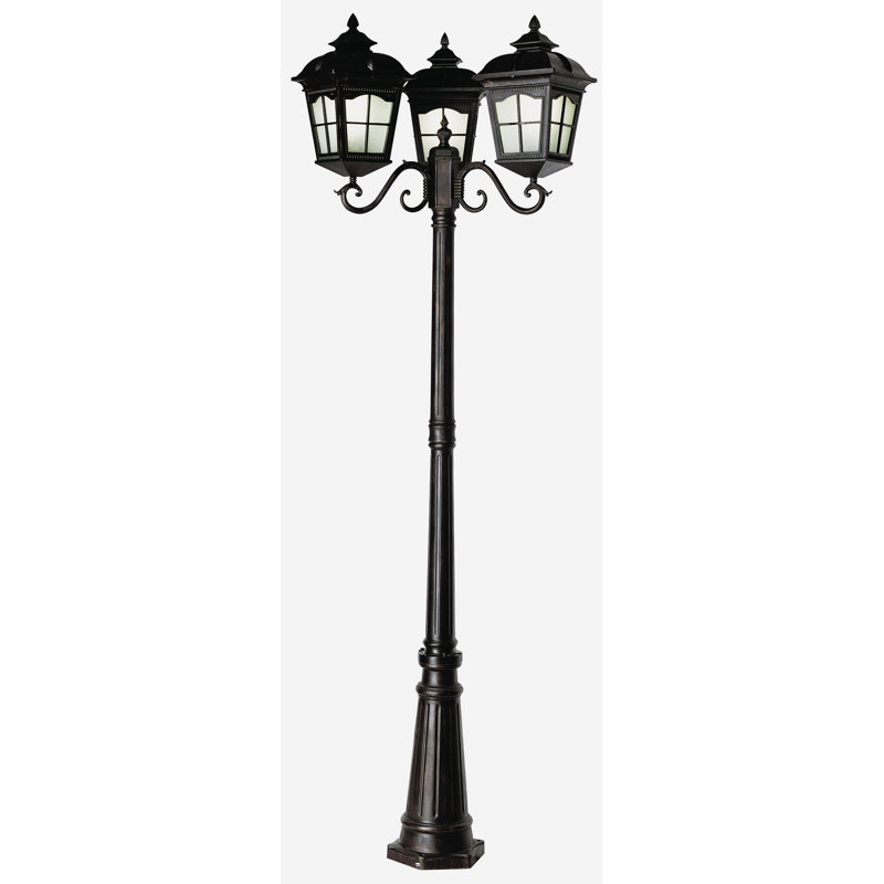 Robertson Water Lamp Post (Full), Black
