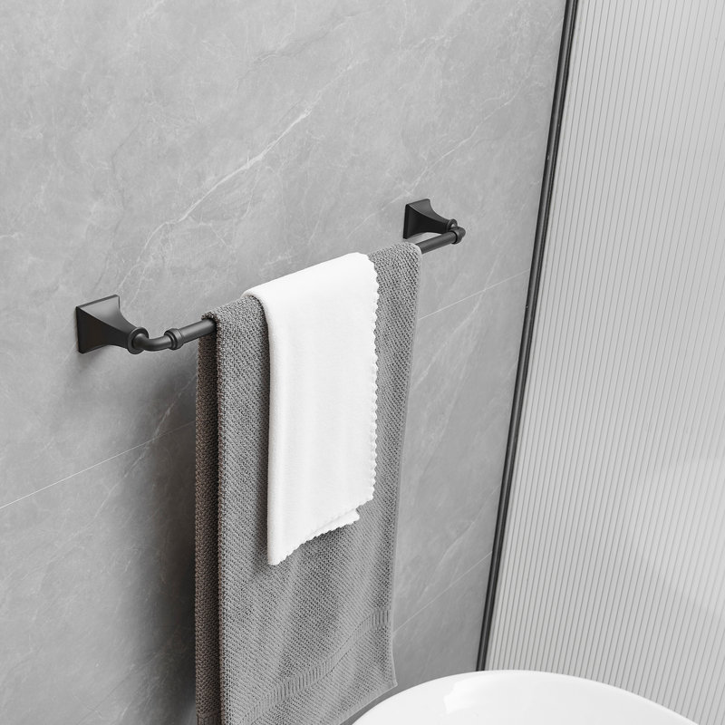 Bathroom Hardware Set, Matte Black