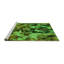 Tapis 100% vert à motifs lavables à la machine 2989-51030618