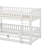 Twin Over Twin Bunk Bed With Fence-1427900443